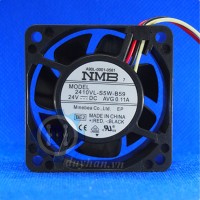 2410VL-S5W-B59, Quạt NMB-MAT, 24V, 0.11A, 60*60*25MM