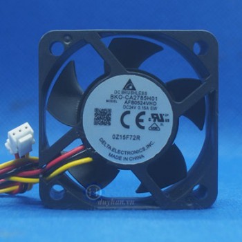 AFB0254VHD, Quạt tản nhiệt Delta AFB0254VHD, 24VDC, 0.15A, KT 50x50x20mm AFB0254VHD, Quạt tản nhiệt Delta AFB0254VHD, 24VDC, 0.15A, KT 50x50x20mm