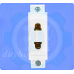 Ổ cắm 2 chấu cài thanh ray (DIN) AC30 220VAC
