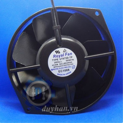 Ventola Di Raffreddamento Royal Fan UT795C-TP 200V 36/31W 172x150x38mm - 2 Fili, Nuova